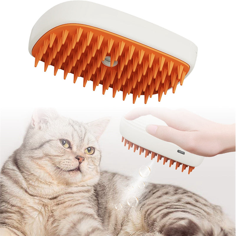 Steam Spray Pet Brush