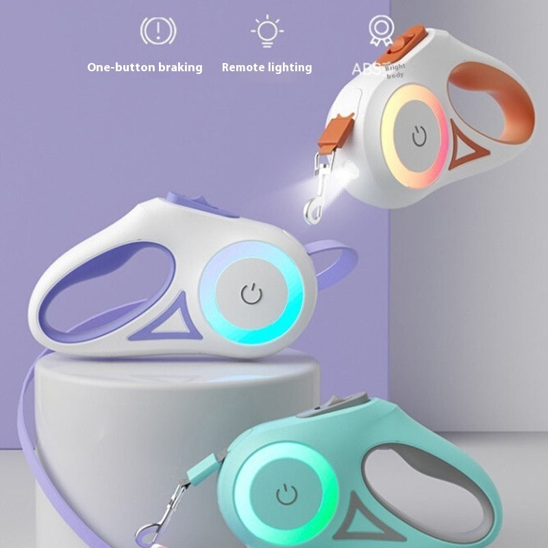 Retractable Dog Leash Set