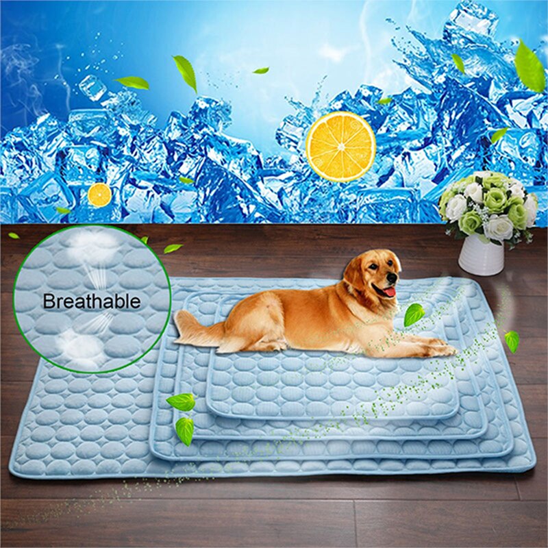 Cooling Ice Silk Pet Mat