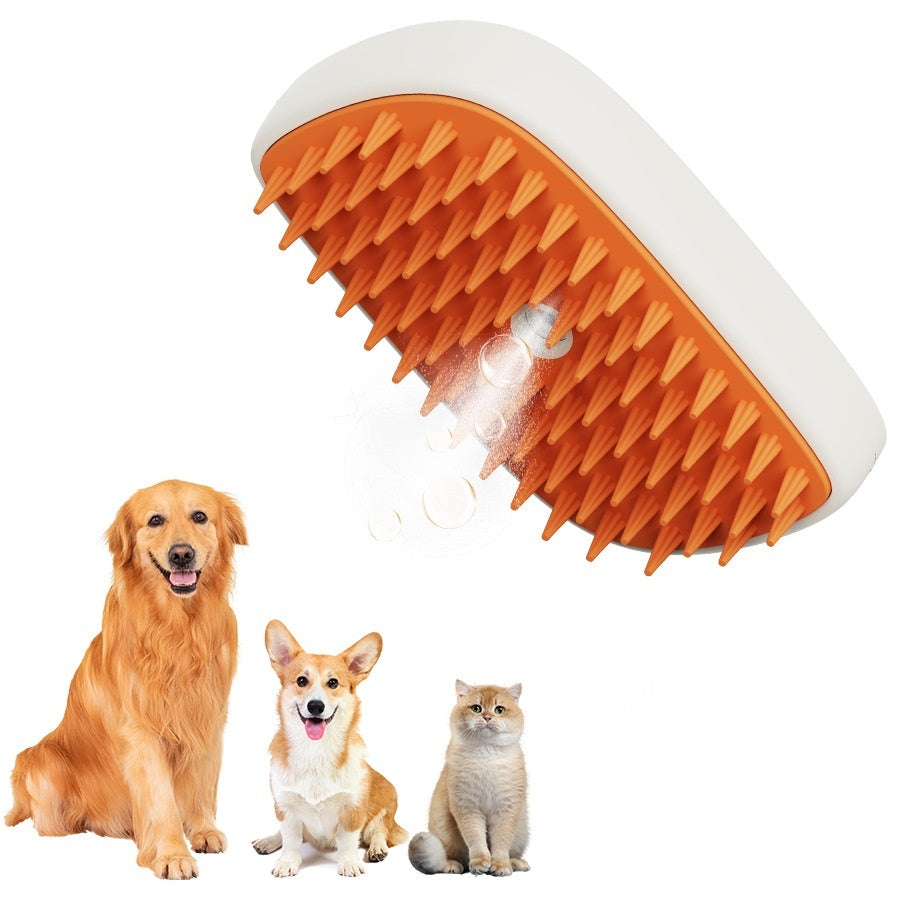 Steam Spray Pet Brush