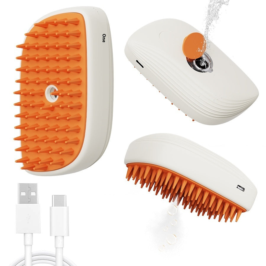 Steam Spray Pet Brush