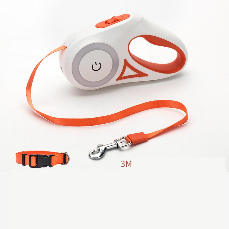 Retractable Dog Leash Set